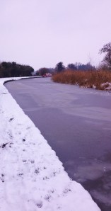 frozen canal